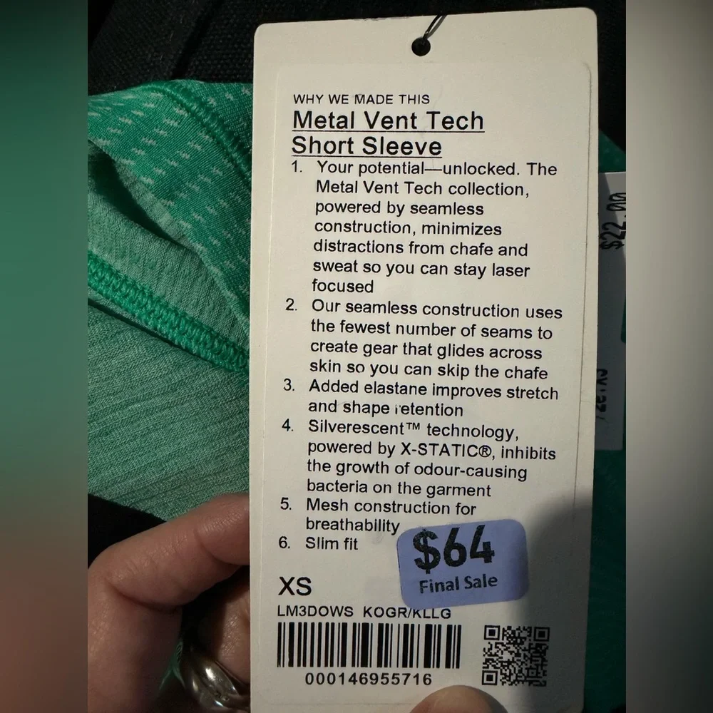 NWT Lululemon Metal Vent Tech Short Sleeves - Picture 6 of 8
